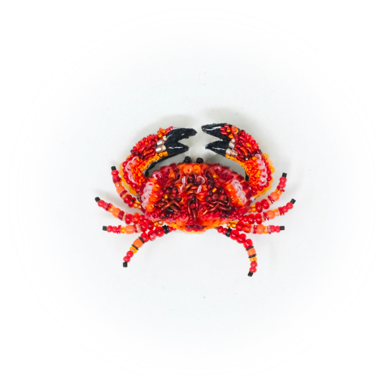 Brooch Red Crab