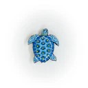 Brooch Blue Loggerhead Turtle