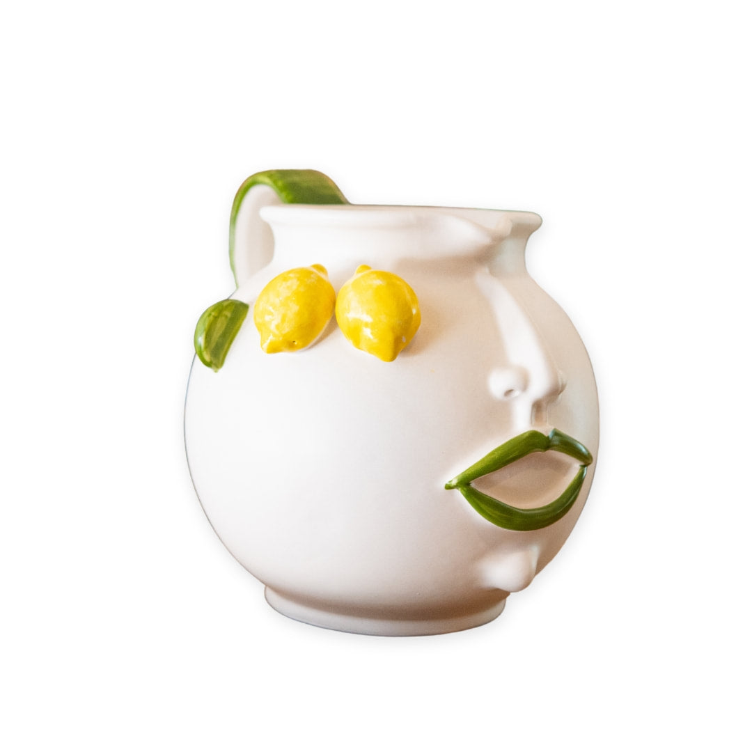 Face Pitcher Lemons