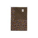 Leopard Mustard Throw