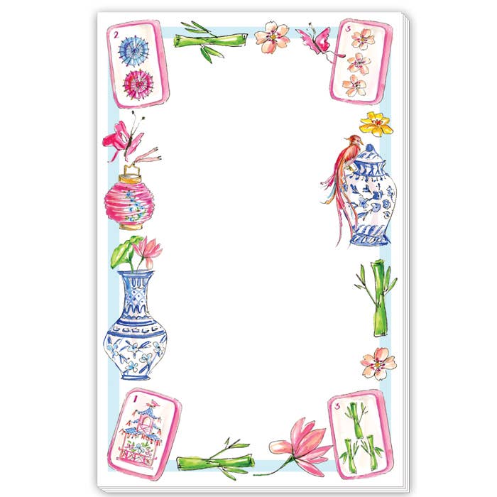Notepad Mahjong Icons Border