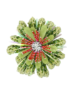 Brooch Banksia Flower