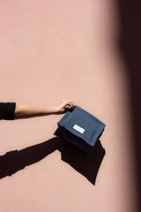 Storm Blue Cube Bag