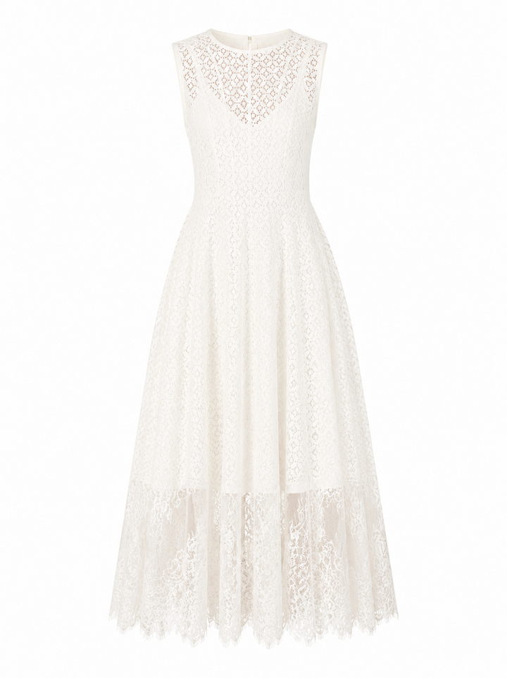 Emily Ecru Dress