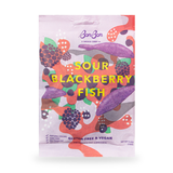 Sour Blackberry Fish Swedish Candy 5.2oz