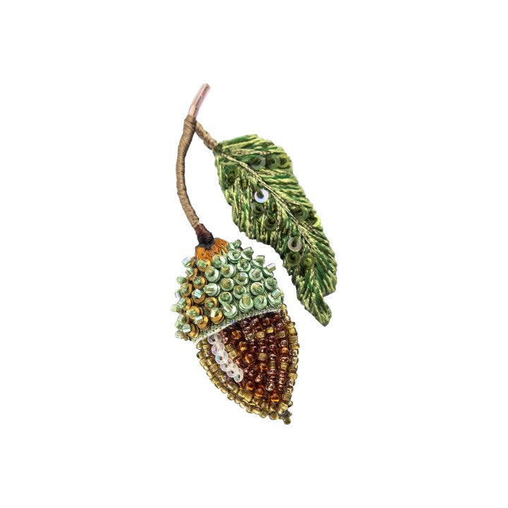 Brooch Acorn