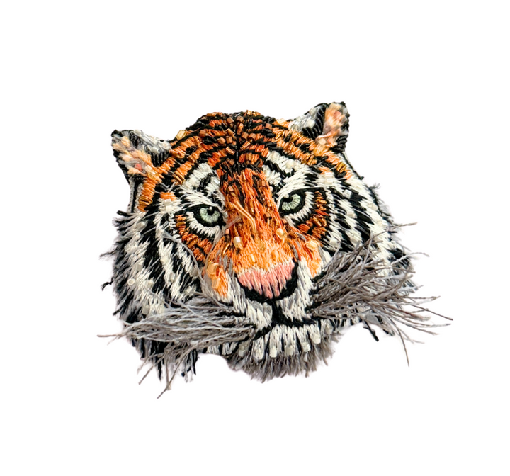 Sumatra Tiger Brooch
