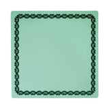 Double-Sided Mahjong Mat Purple & Red/Green