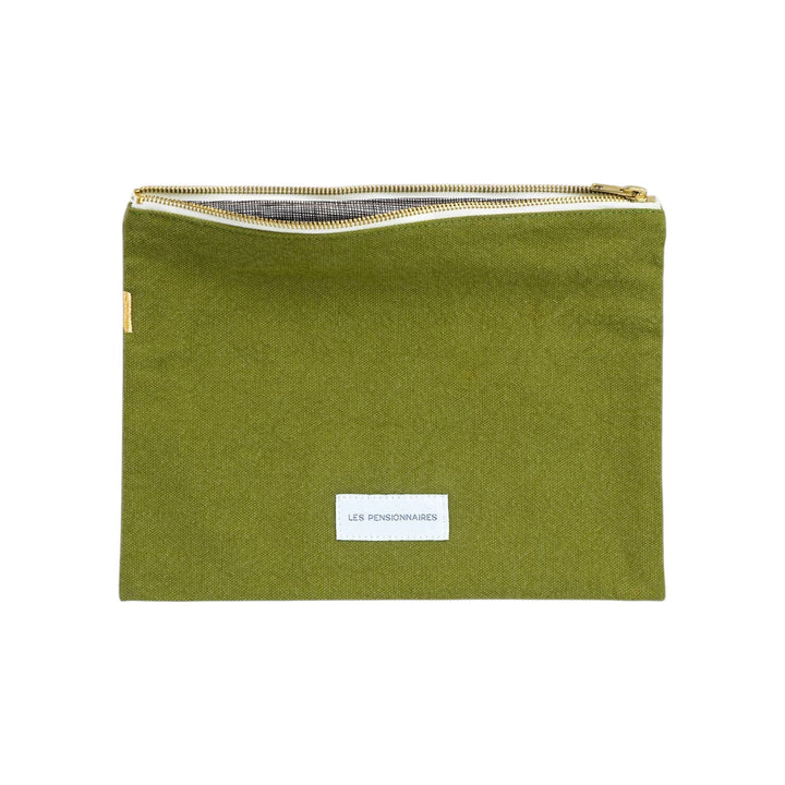 Moss Green Large Pouch