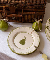 Pera Dessert Plate Set 4
