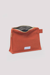 Toiletry Bag in Orange