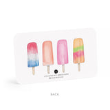 Patriotic Popsicle Little Notes® NEW 55 Count