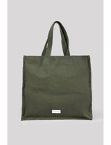 Canvas Tote in Capre Green