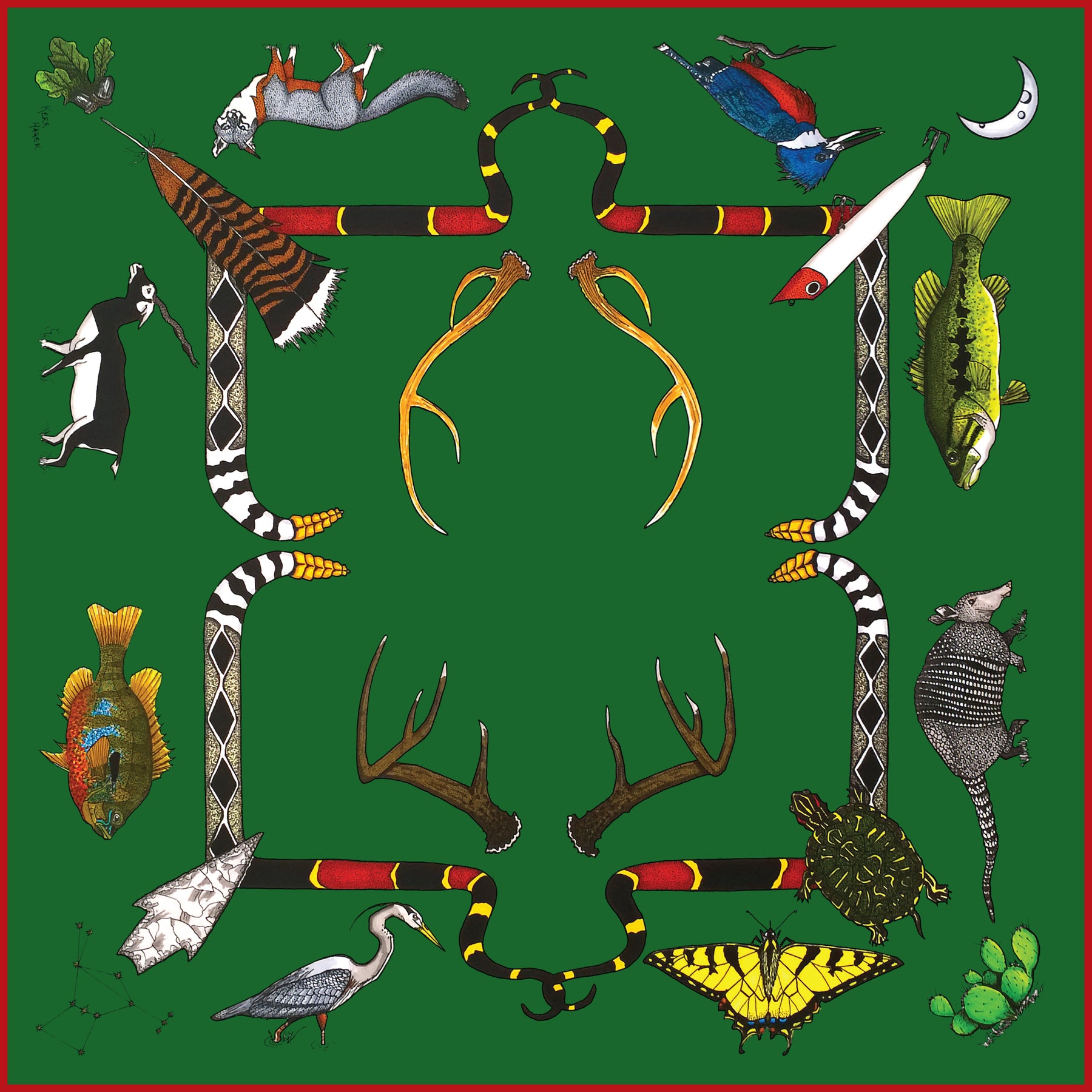 Kerr Chief Scarf Juniper