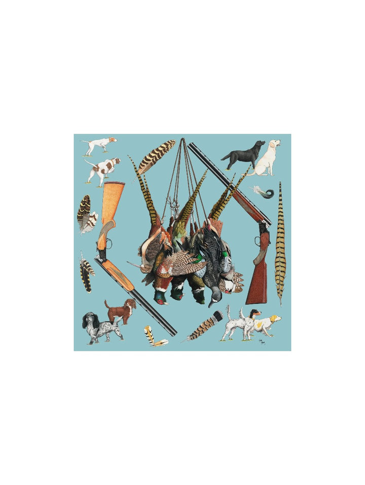 Kerr Chief Pocket Square Bird Hunting Fend L'air