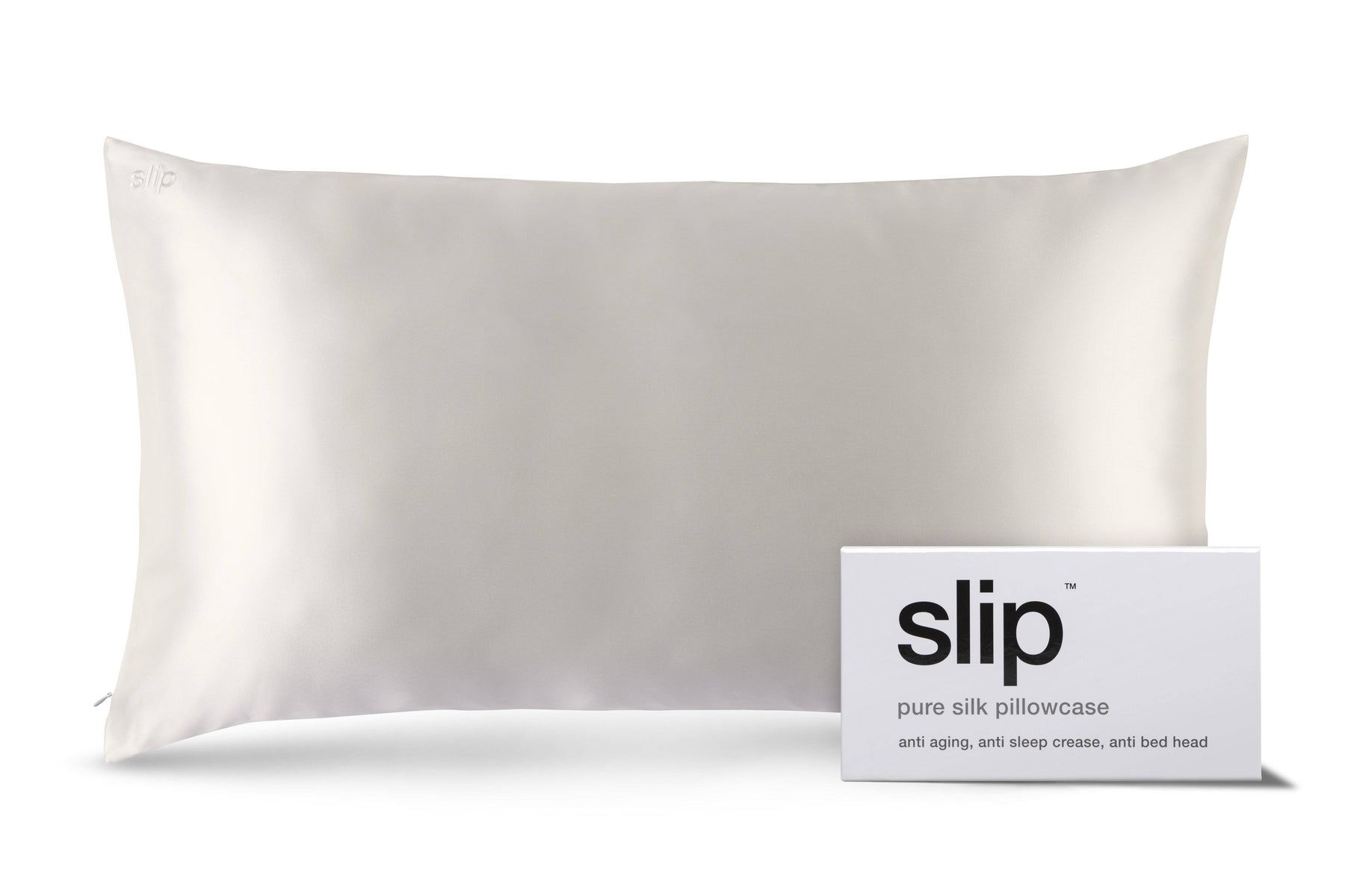 Silk Pillowcase White King