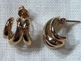 Earrings Triple Hoop