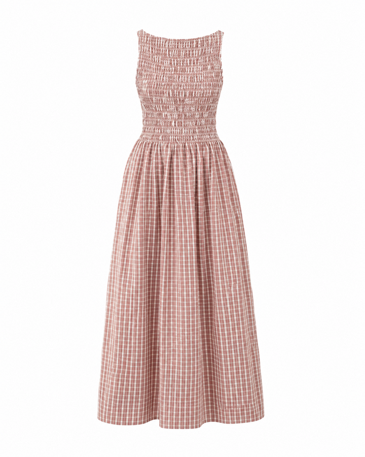 Laia Paloma Check Dress