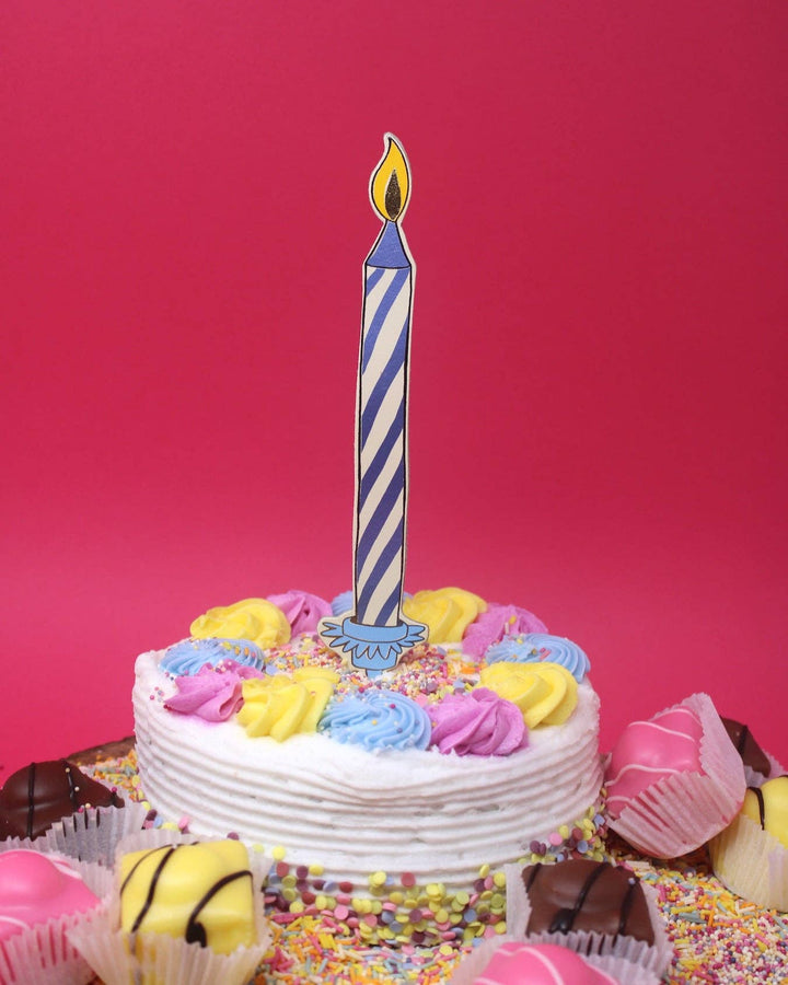 Birthday Bookmark Cream