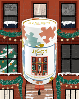 Puzzle Christmas in Brooklyn