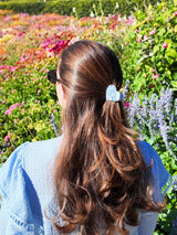 Claw Paisley Heart Mini Blue