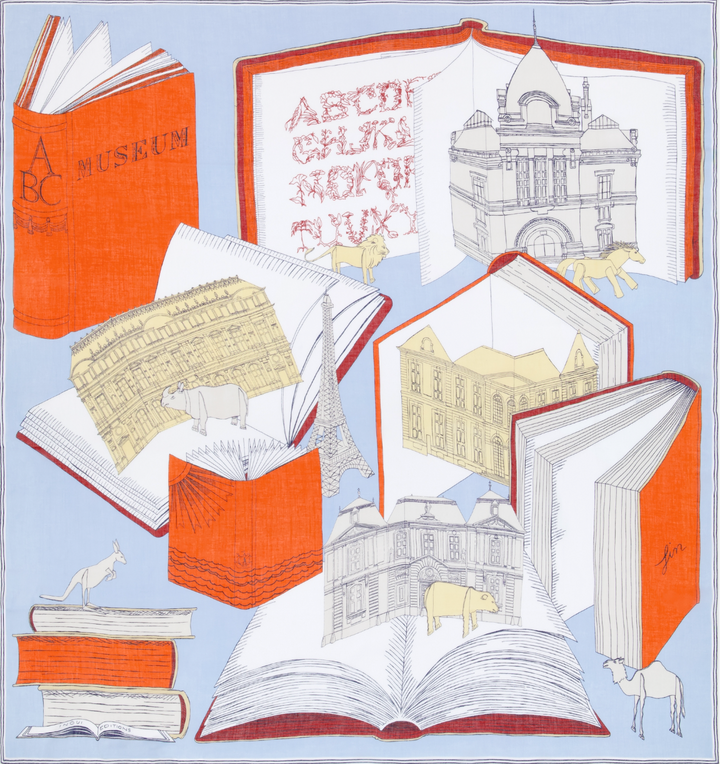 Scarf Museum Red