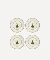 Pera Dessert Plate Set 4