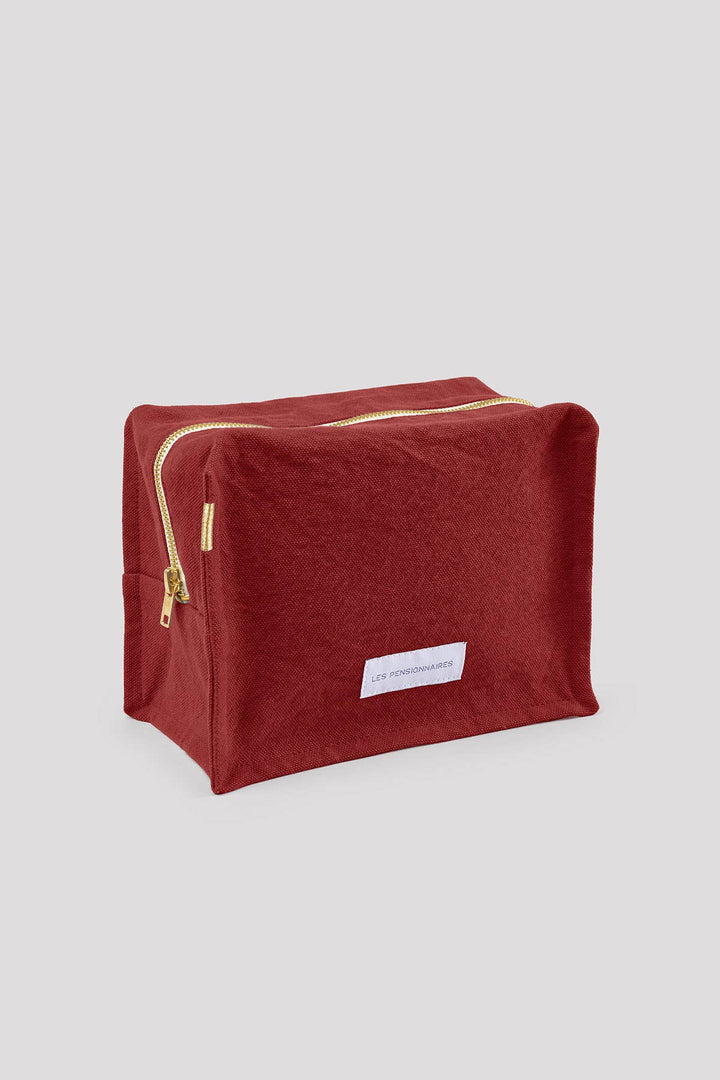 Rust Cube Toiletry Bag