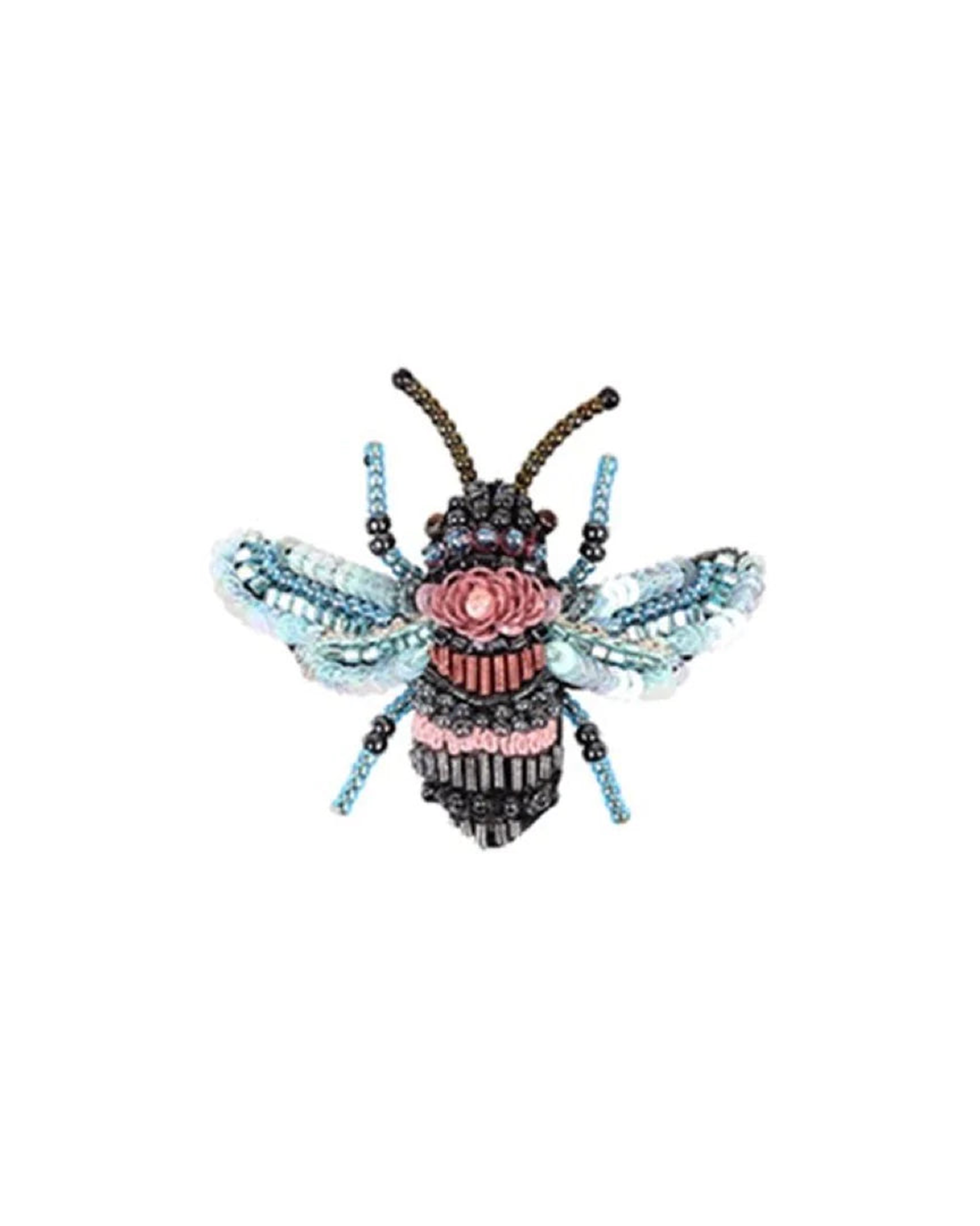 Brooch Rose Bee