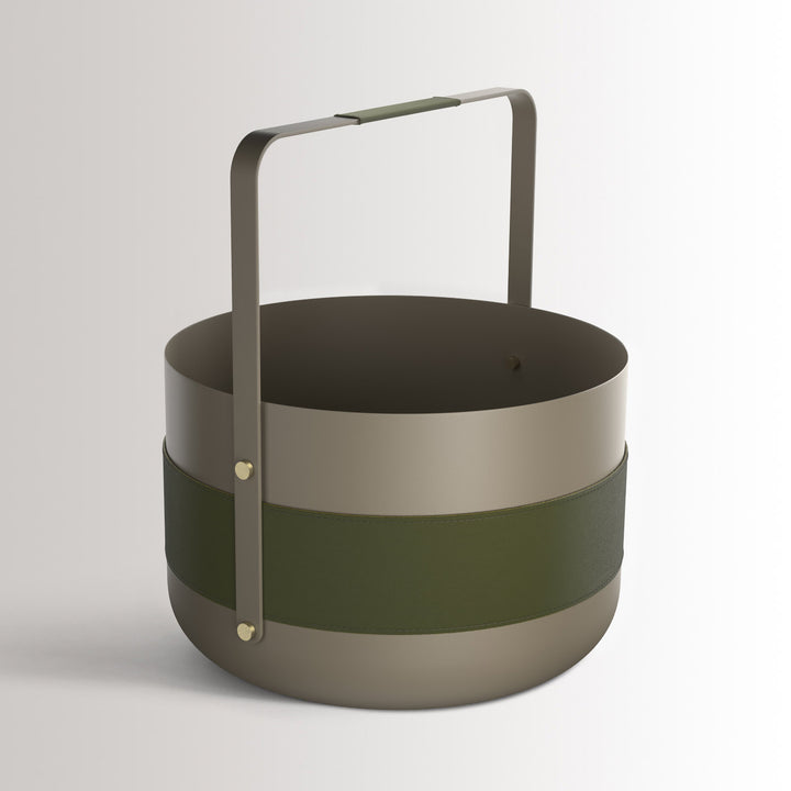 Eldvarm Firewood Emma Basket Olive