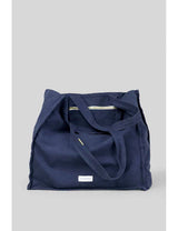 Storm Blue Canvas Tote