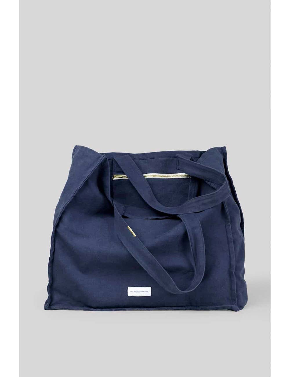 Storm Blue Canvas Tote