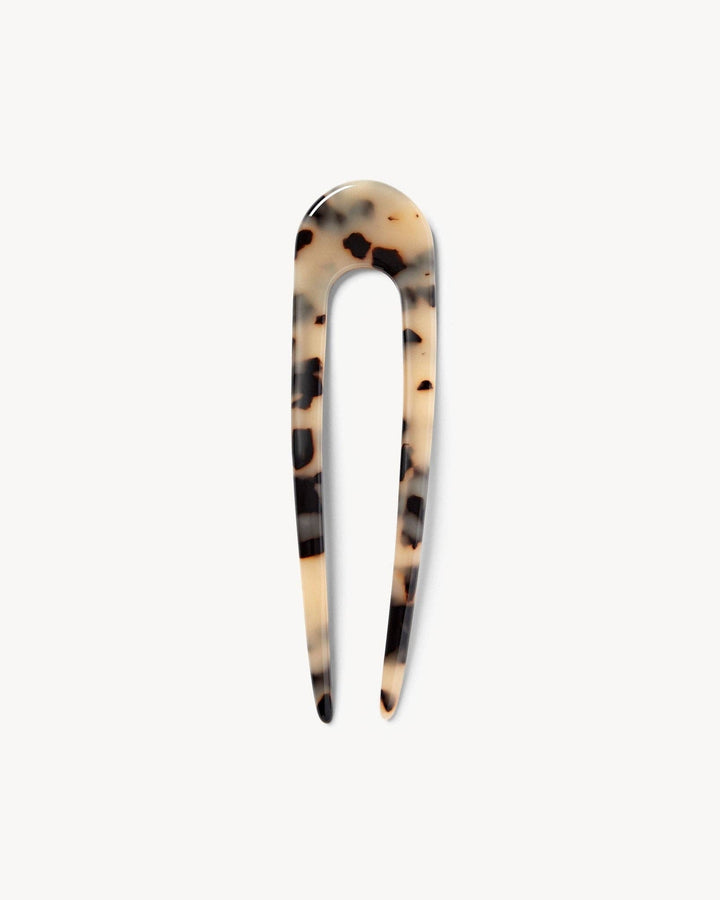French Hair Pin Blonde Tortoise