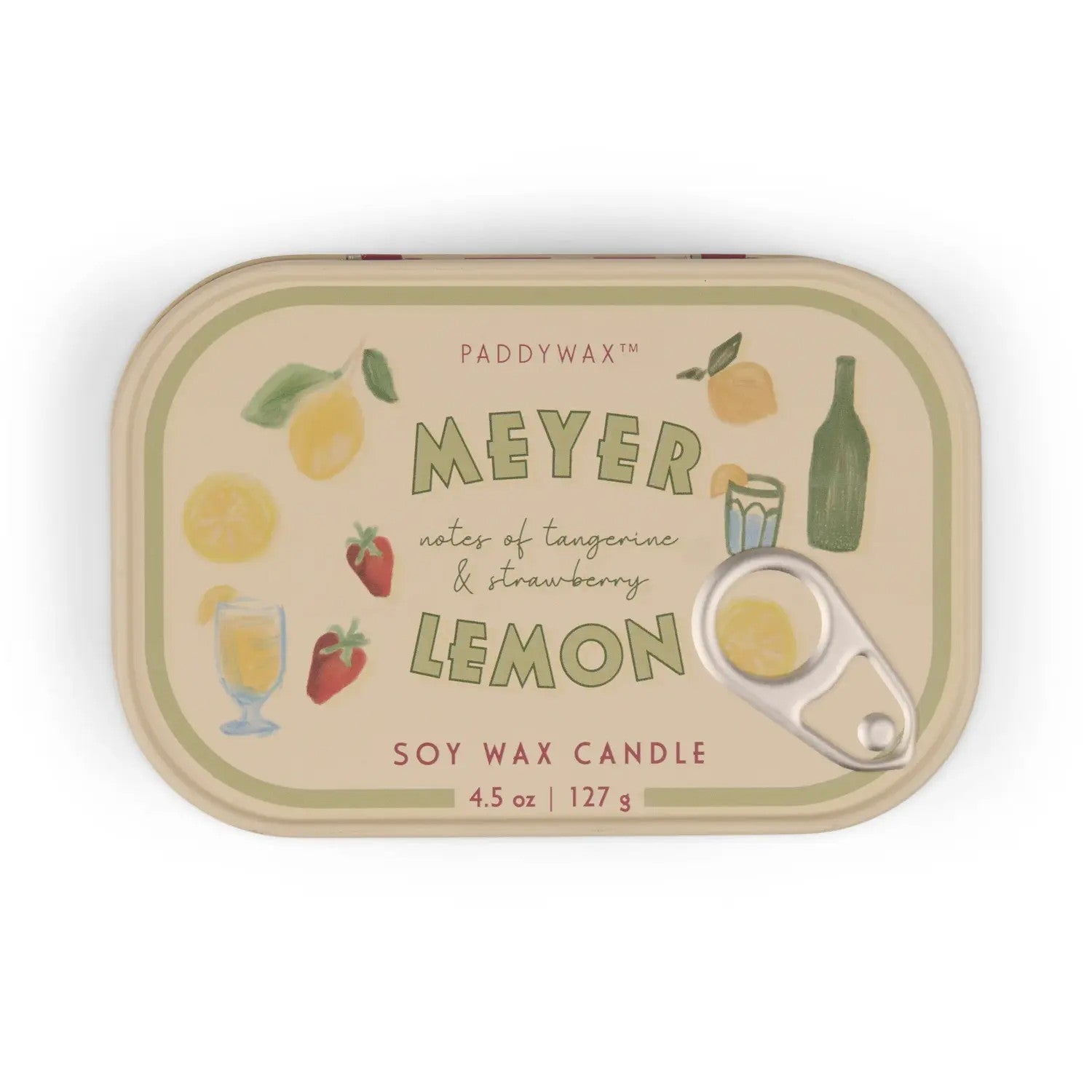 Tin Candle Meyer Lemon