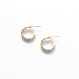 Gold Huggie Earrings