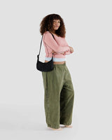 Small Crescent Bag Black Spring