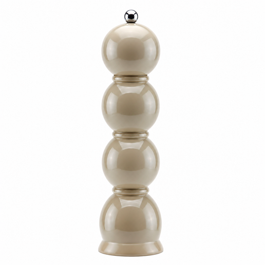 Salt & Pepper Grinder Bobbin Tall in Cappucino
