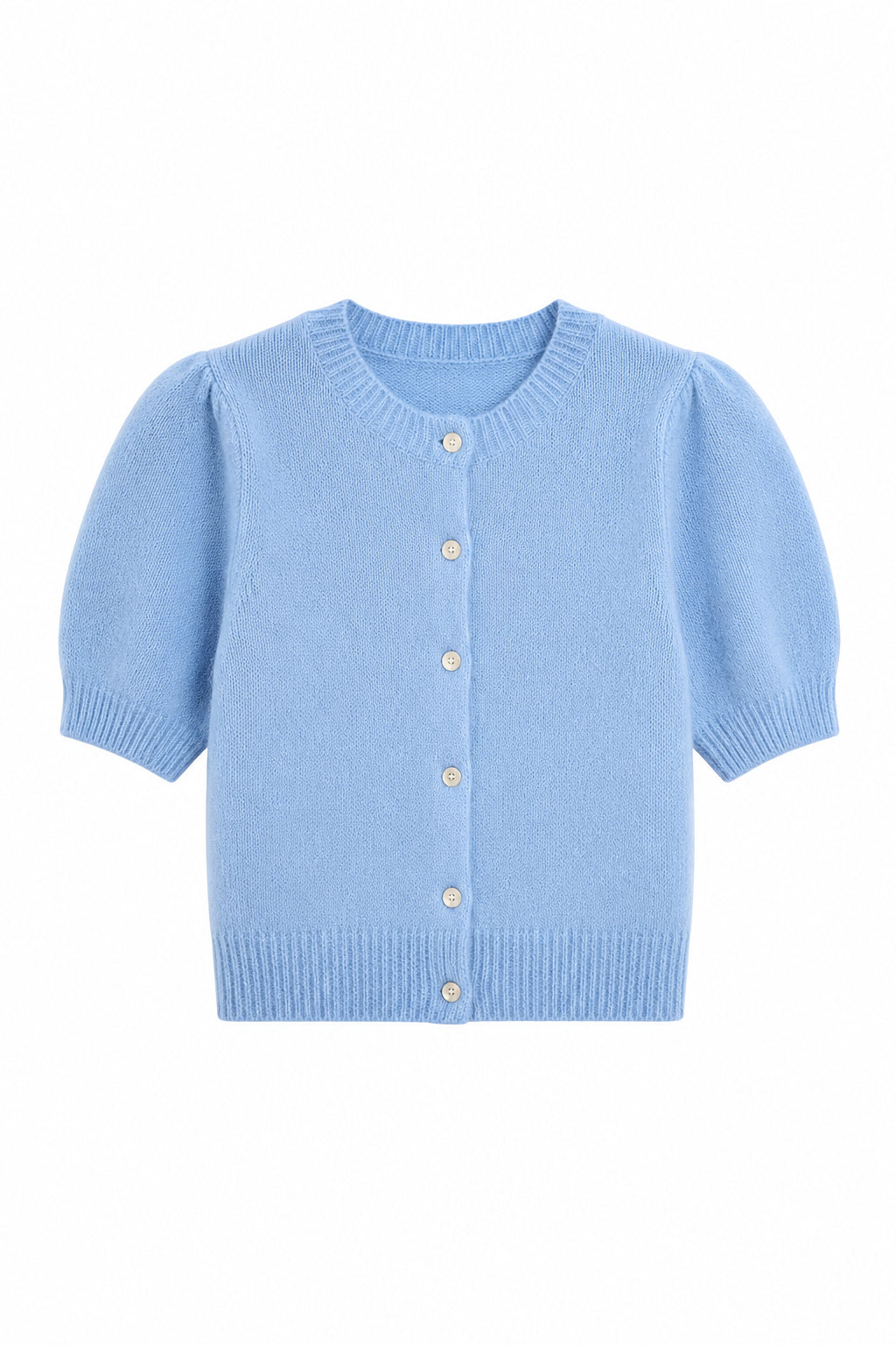 Sheila Puff Cardi in Cornflower