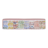 The Tiny Finch Meri Meri x Liberty mini wax birthday candles in a set of 50 with assorted floral print designs.